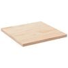 vidaXL Table Top 80x80x2.5 cm Solid Wood Pine Square