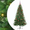 vidaXL Christmas Tree with 150 LEDs with Stand Green 150 cm PE