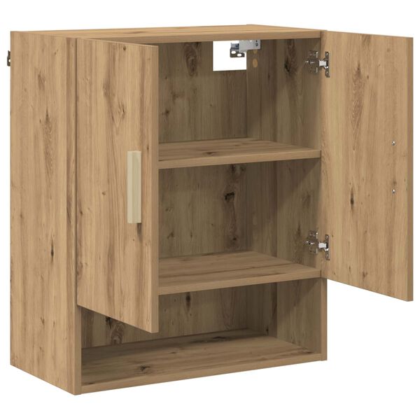 vidaXL Wall Cabinet Artisian Oak 60 x 31 x 70 cm Engineered Wood