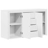 vidaXL Sideboard with Drawer White 120 x 36 x 69 cm Engineered Wood