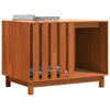 vidaXL Dog House Wax Brown 90 x 60 x 67 cm Solid Pine Wood