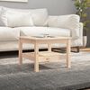 vidaXL Coffee Table 55x55x40 cm Solid Wood Pine