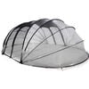 vidaXL Pool Tent Dome Transparent 640 x 432 x 205 cm PVC