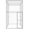 vidaXL Cat Cage 3x1.5x2.5 m Galvanised Steel