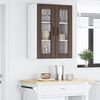 vidaXL Kitchen Cabinet Brown Oak 60 x 31 x 80 cm Engineered Wood