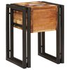 vidaXL End Table Other 30 x 30 x 40 cm Solid reclaimed wood and Metal
