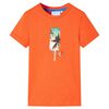 Kids' T-shirt Dark Orange 128