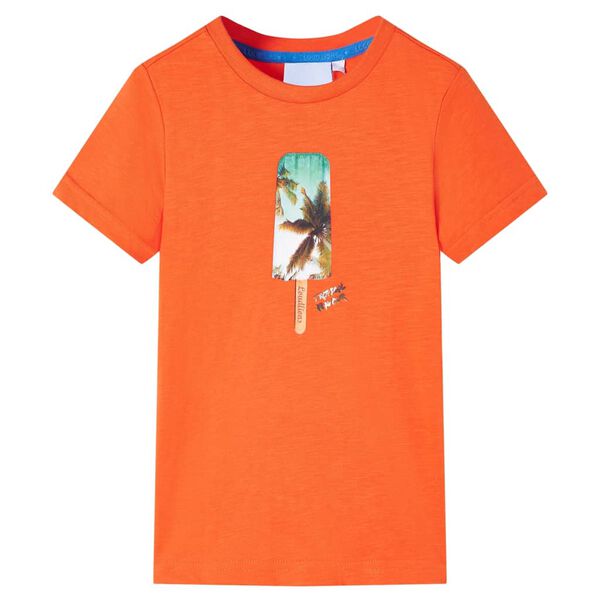 Kids' T-shirt Dark Orange 128