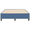 vidaXL Platform Bed Frame Blue 140 x 200 cm Fabric
