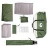 vidaXL Camping Tent 8-Person Green Waterproof