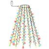 vidaXL Christmas Tree Net Lights with 150 LEDs Colourful 150 cm