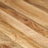 vidaXL Coffee Table 120x120x40 cm Rough Mango Wood