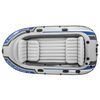 Intex Inflatable Boat Set Excursion 4 with Trolling Motor and Bracket