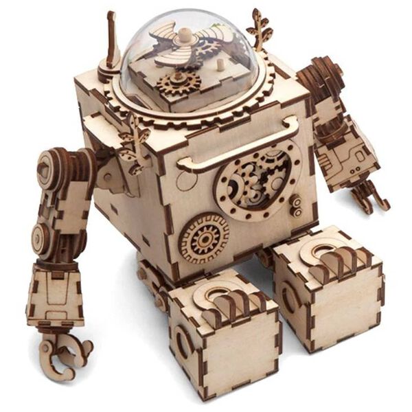 Robotime DIY Music Box Model Kit Steampunk Orpheus