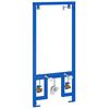 vidaXL Bathroom Wall Support Height Adjustable Blue 50 x 3 x 112 cm