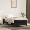 vidaXL Box Spring Bed Frame Black Single Velvet (UK/IE/FI/NO only)