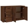 vidaXL Sideboard Brown Oak 100x33x59.5 cm Engineered Wood