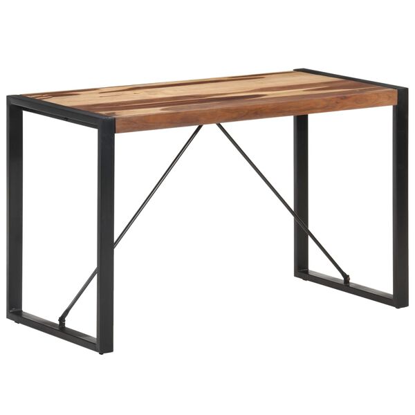 vidaXL Dining Table 120x60x75 cm Solid Wood