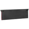vidaXL Coat Rack Black 80 x 25 x 2 cm Engineered wood