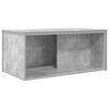 vidaXL Coffee Table Set 2 pcs Concrete Grey Engineered Wood