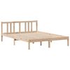 vidaXL Bookcase Bed without Mattress 120x200cm Solid Wood Pine