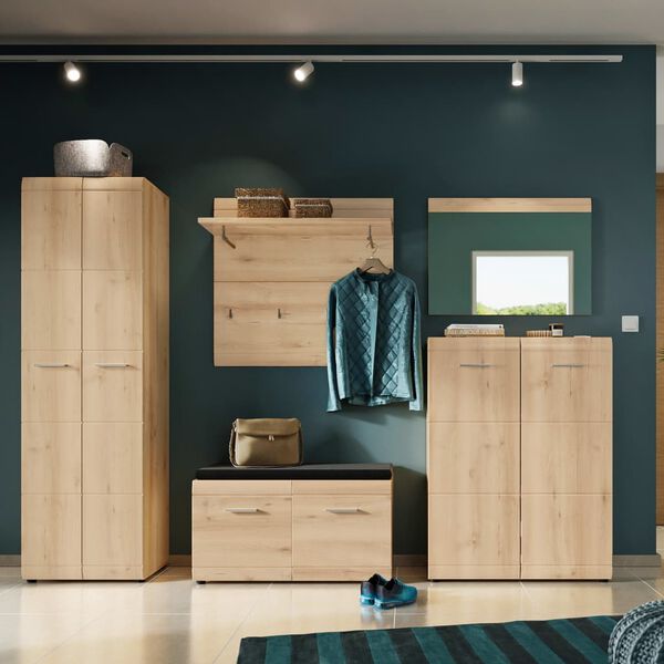 Germania Coat Rack Panel GW-Adana Noble-beech Repro