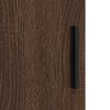 vidaXL Bathroom Cabinet with Storage Brown Oak 30 x 35 x 192 cm