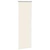 vidaXL Roller Blind Blackout Off White 45x130 cm Fabric Width 40.7 cm Polyester