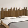 vidaXL Wall Headboard Honey Brown 204x3x80 cm Solid Wood Pine