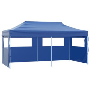 vidaXL Party Tent | Steel Blue | 600D Oxford fabric with PVC coating