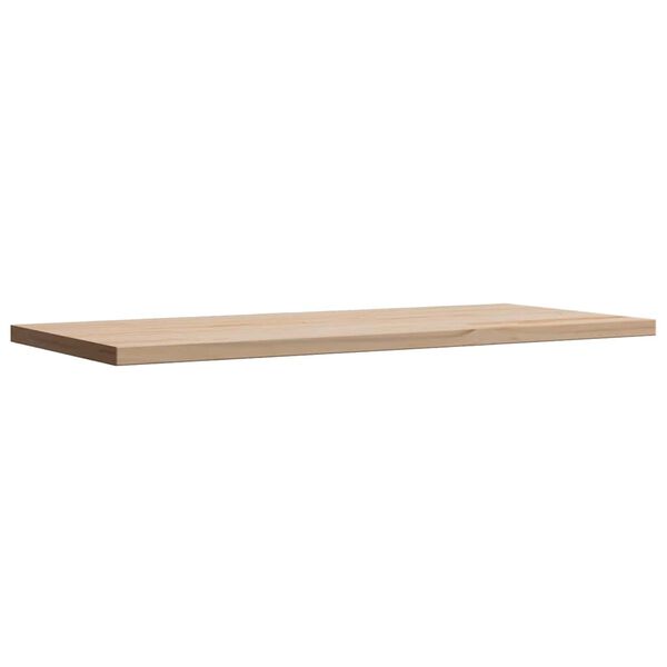 vidaXL Table Top 90x40x1.7 cm Rectangular Solid Wood Pine