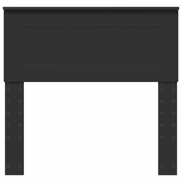 vidaXL Headboard Black Oak 90 cm Engineered wood