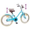 vidaXL Kids Bike 18'' for 5-7 Years Old Light Blue