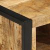 vidaXL Coffee Table 90x50x36 cm Solid Rough Wood Mango