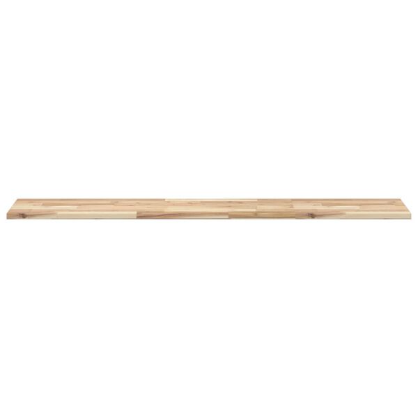vidaXL Floating Shelves 3 pcs 120x30x2 cm Untreated Solid Wood Acacia