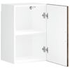 vidaXL Kitchen Wall Cabinet&nbsp;Porto Smoked Oak Engineered Wood
