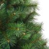 vidaXL Artificial Hinged Christmas Tree Green 120 cm PVC, steel