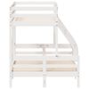vidaXL Bunk Bed without Mattress 90x200/120x200 cm White Solid Wood