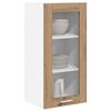 vidaXL Hanging Cabinet with Storage 2 pcs Artisan Oak 40 x 31 x 80 cm