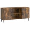 vidaXL TV Cabinet Smoked Oak 102 x 34.5 x 50 cm Engineered Wood