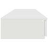vidaXL Bed Drawers White 135 x 36.5 x 16.5 cm Engineered Wood