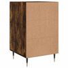 vidaXL Bedside Cabinet Smoked Oak 40x40x66 cm Engineered Wood