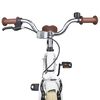 vidaXL Kids Bike 18'' for 5-7 Years Old White