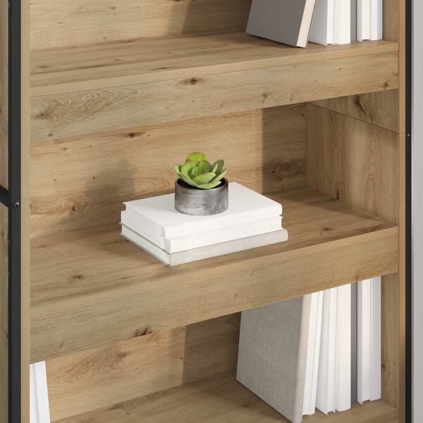 vidaXL Book Cabinet 2 pcs Artisian Oak 80 x 30 x 189.5 cm