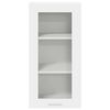 vidaXL Hanging Cabinet with Door White 40 x 31 x 80 cm Engineered Wood