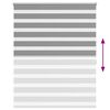 vidaXL Zebra Blind 140 x 175 cm Grey
