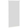 vidaXL Roller Blind Blackout Off White 75x130 cm Fabric Width 70.7 cm Polyester