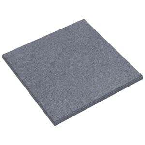 vidaXL Fall Protection Tiles 24 pcs Grey 50 x 50 cm Rubber