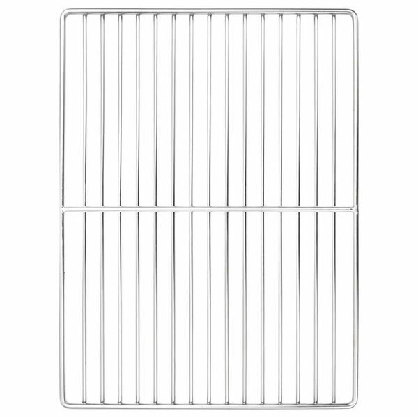 vidaXL Grill Grate Silver 40 x 30 cm Stainless Steel