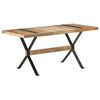vidaXL Dining Table | Rough Mango Wood Finish